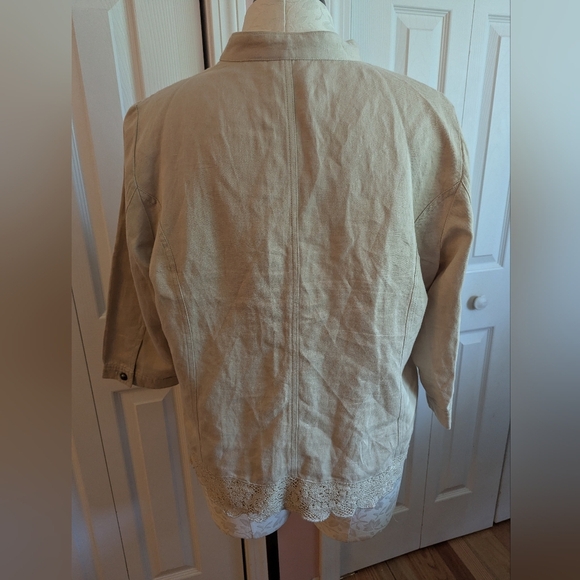 Chico's Jacket Size 3 - Picture 10 of 12